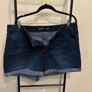 Old Navy Women's Deep Indigo Jean Shorts